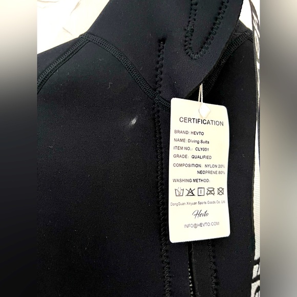 Hevto Men and Women 3/2mm Neoprene Wetsuit NWT - Picture 14 of 14